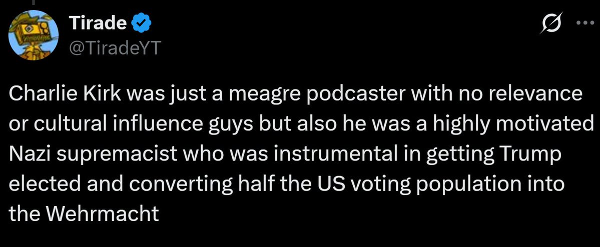 Tirade tweet media
