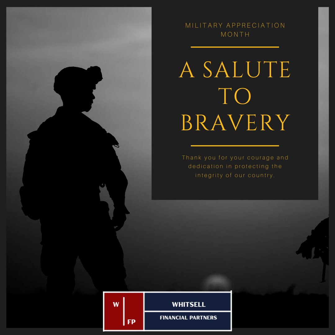 justinwhitsell's tweet image. May begins Military Appreciation Month. We would like to thank all of those that have served our nation proudly. 

#military #USA #bravery