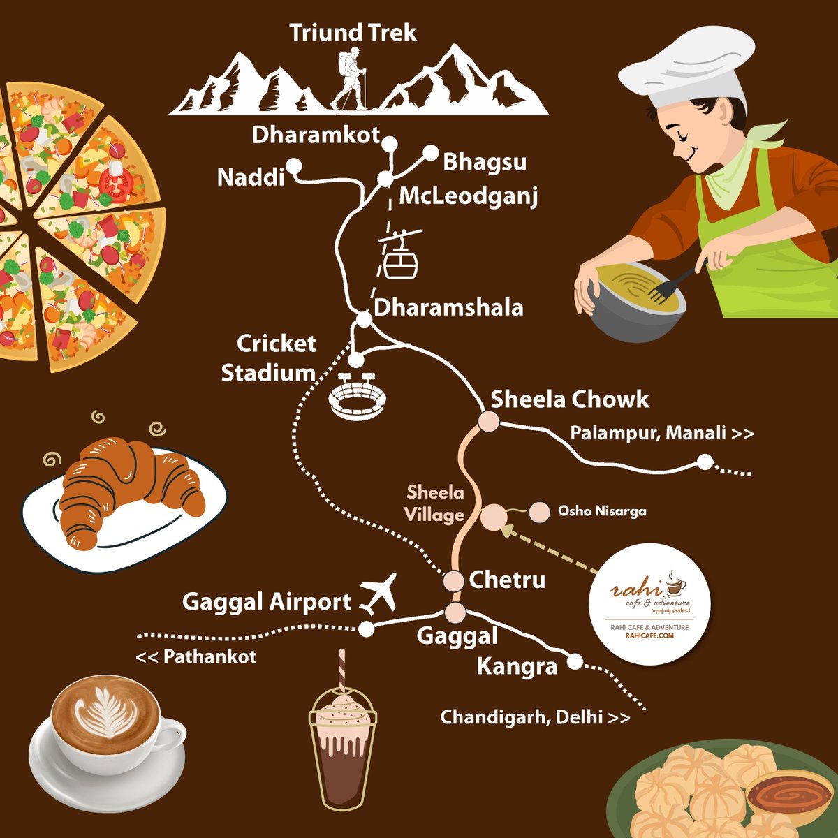RahiCafe2020's tweet photo. A Cafe for Family and Friends

Check Our Menu - https://t.co/wS2bgogxF8

📌 Village Sheela, Near Osho Nisarga, Dharamshala, HP

#rahicafeandadventure #rahicafe #dharamshala #fresh #healthy #delicious https://t.co/8geG3t7Vlc