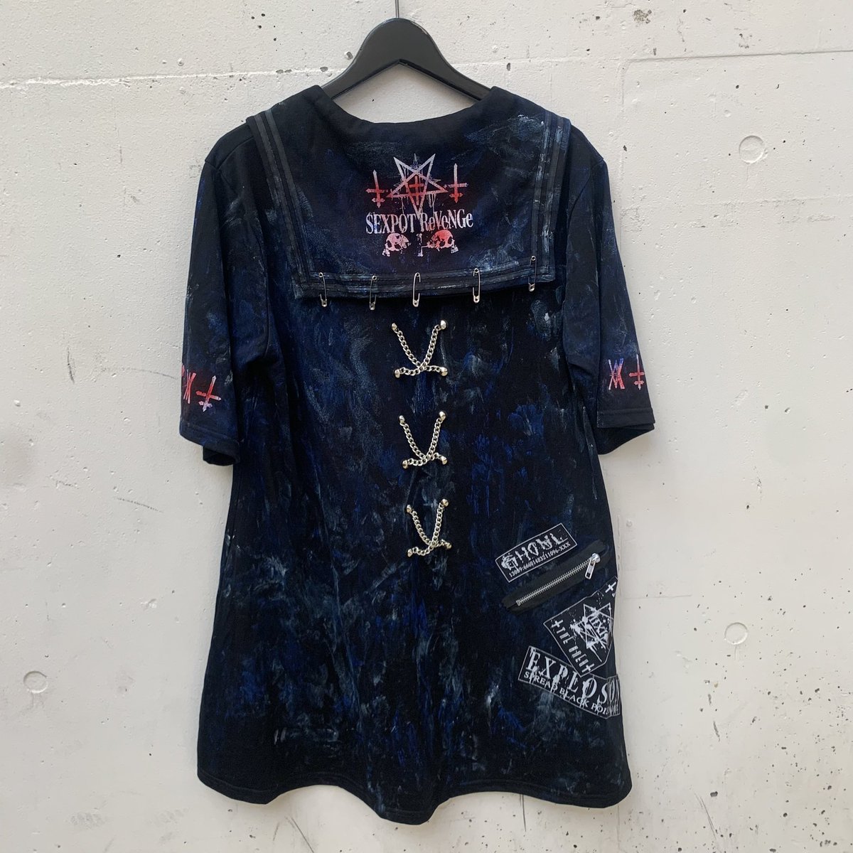 ✡️新作大阪限定カスタム✡️ 💀RELIC TWIN SKULL BLACK PUNKISH