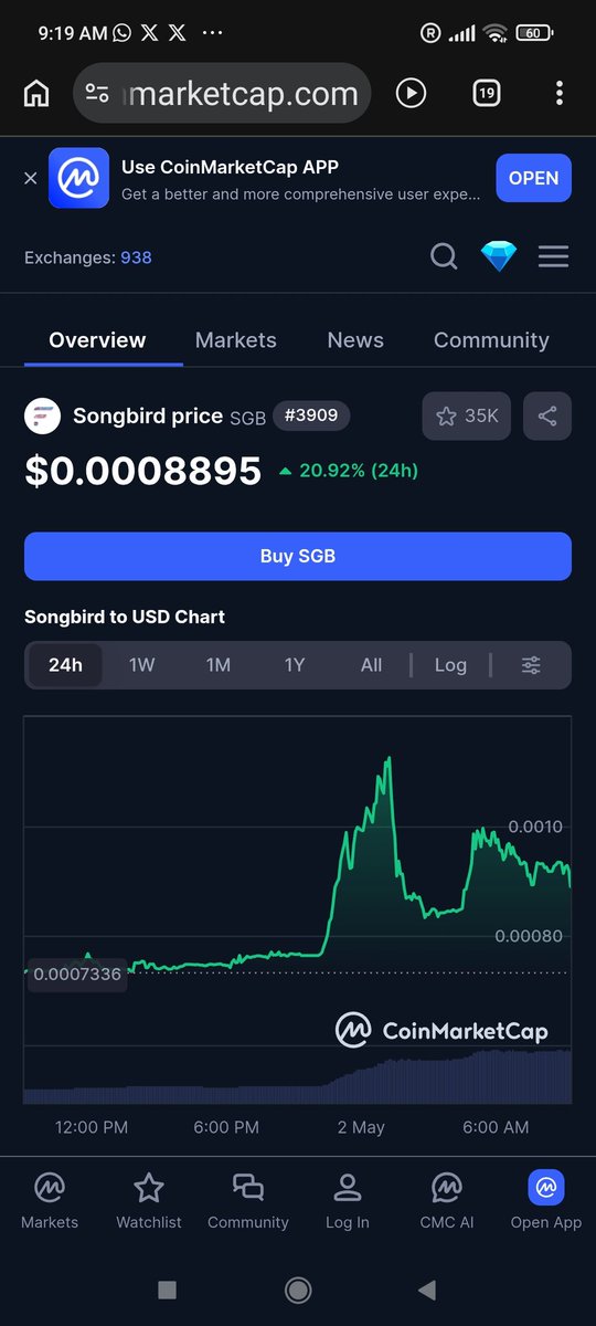 Denarii_DFI's tweet photo. Something just woke up on Songbird ๐
Songbird is moving.
SFIN is flying.
Low supply.
Real yield.
On-chain finance building quietlyโฆ now getting priced in.
Most people will notice late.
The system was already there.
#Songbird #SFIN #EXFI #Flare #DeFi #OnChainFinance #Crypto #XRPL