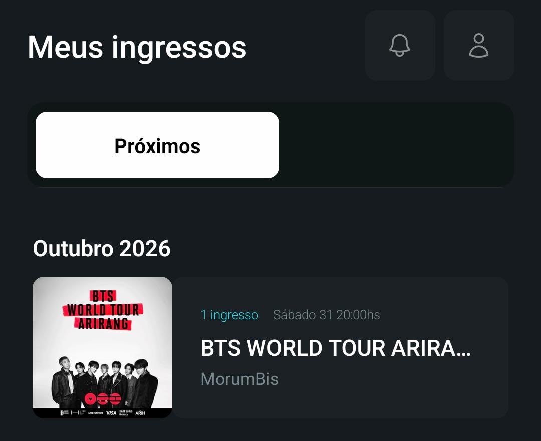 EU VOU VER O BTS ✨ tweet media