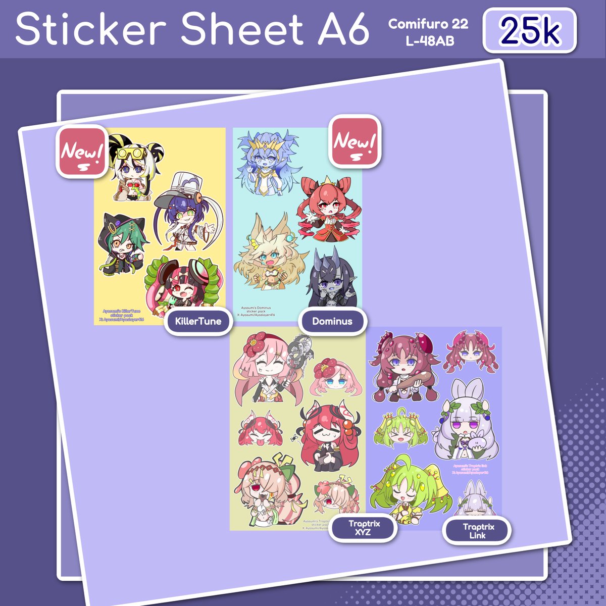 [Ayasumi's Comifuro Catalogue update 1/2] Hello, im attending the ...