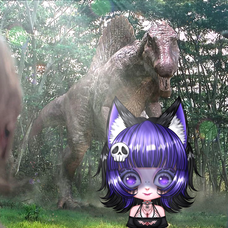 Spookapi Dinosaur DINOSAUR!!!! ┌─── ⋆⋅˖⁺.꒷꒦♡꒷꒦˖⁺.⋅⋆ ───┐ 🎨: SpookyZombae | #ɢᴏᴛʜɴɪᴄᴏ