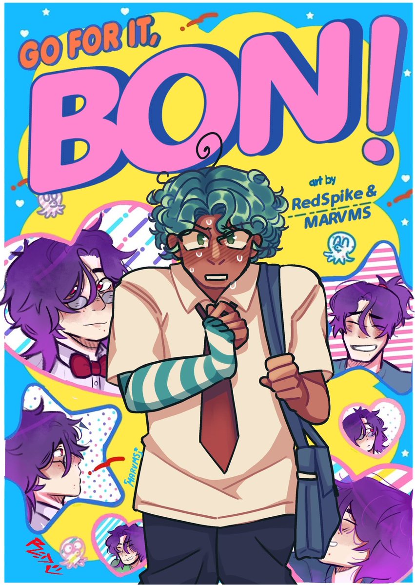 EddyTrash_zz's tweet image. ¡Ve por el, Bon! 🗣️🗣️

Hallo everinian, hice esta bonita collab con @Marvms_, ella hizo a Bon y yo hice los Bonnies de atrás 😭❤️‍🩹
En fin, me encantó.

#fnafhs #bxb #fhstwt