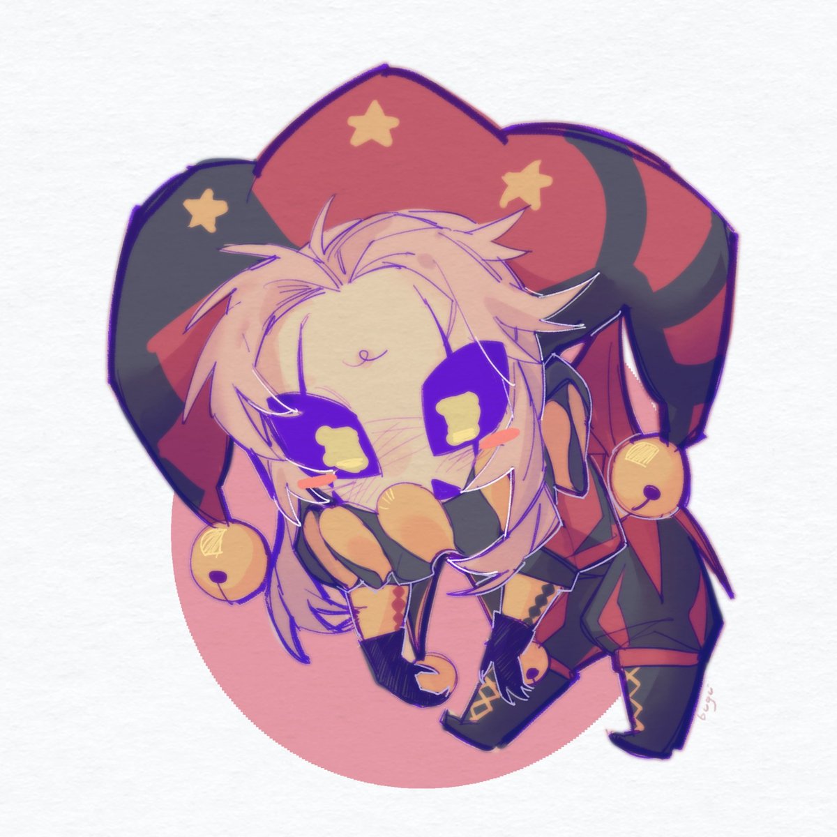 BUGU2222's tweet photo. #thefreakcircus #art #怪胎马戏团 #pierrot #harlequin https://t.co/RyST5IuuVs