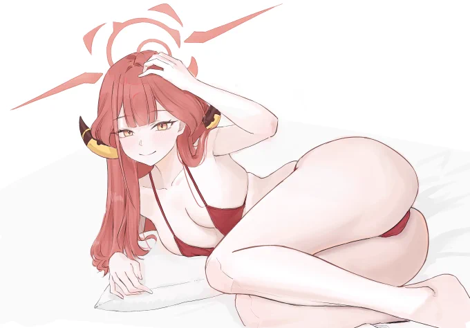 rkgk #ブルーアーカイブ一 #BlueArhcive #ブルアカ #陸八魔アル #水着