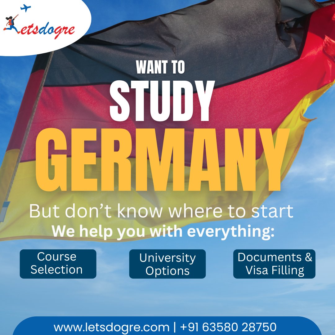 NarendraPa24886's tweet image. Study in Germany 🇩🇪 made simple!

✔ Germany student visa
✔ Public universities (low fees)
✔ Course &amp;amp; university selection
🎯 Apply for 2026 intake now
📩 DM “GERMANY”

🌐 letsdogre.com
📞 +91 63580 28750

#StudyInGermany #GermanyVisa #StudyAbroadIndia