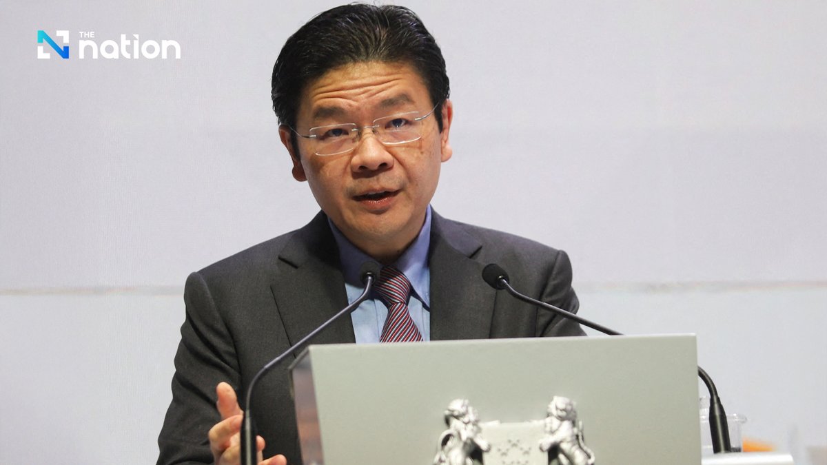 Thenationth's tweet photo. Singapore PM Vows to Protect Workers Amid AI Surge and Global Volatility

#MayDay #AIDisruption #FutureSkill #Singapore #PMWong #TheNationThailand

Read more : https://t.co/07NGuWLTn8 https://t.co/k9BnXXfi7x