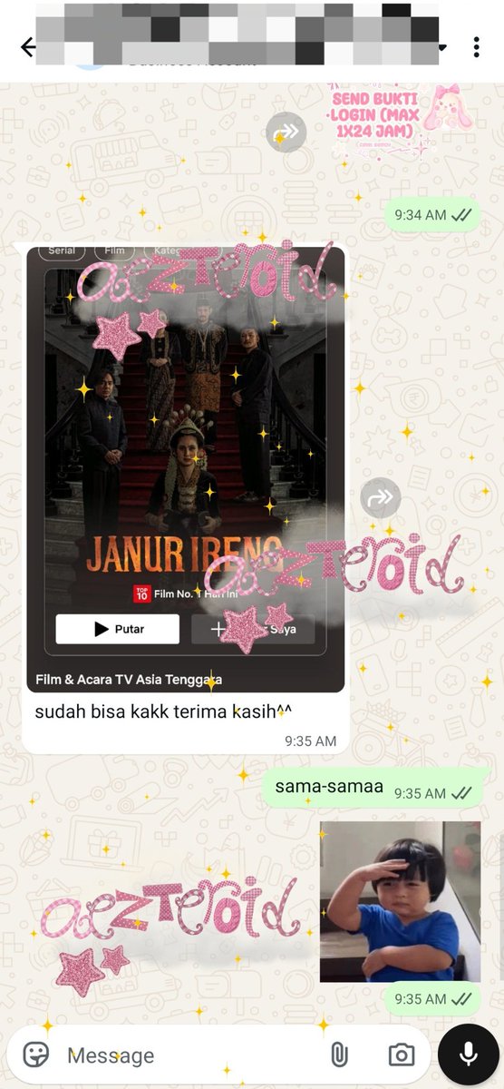 arayoo ༘♡ | jual netflix tweet media