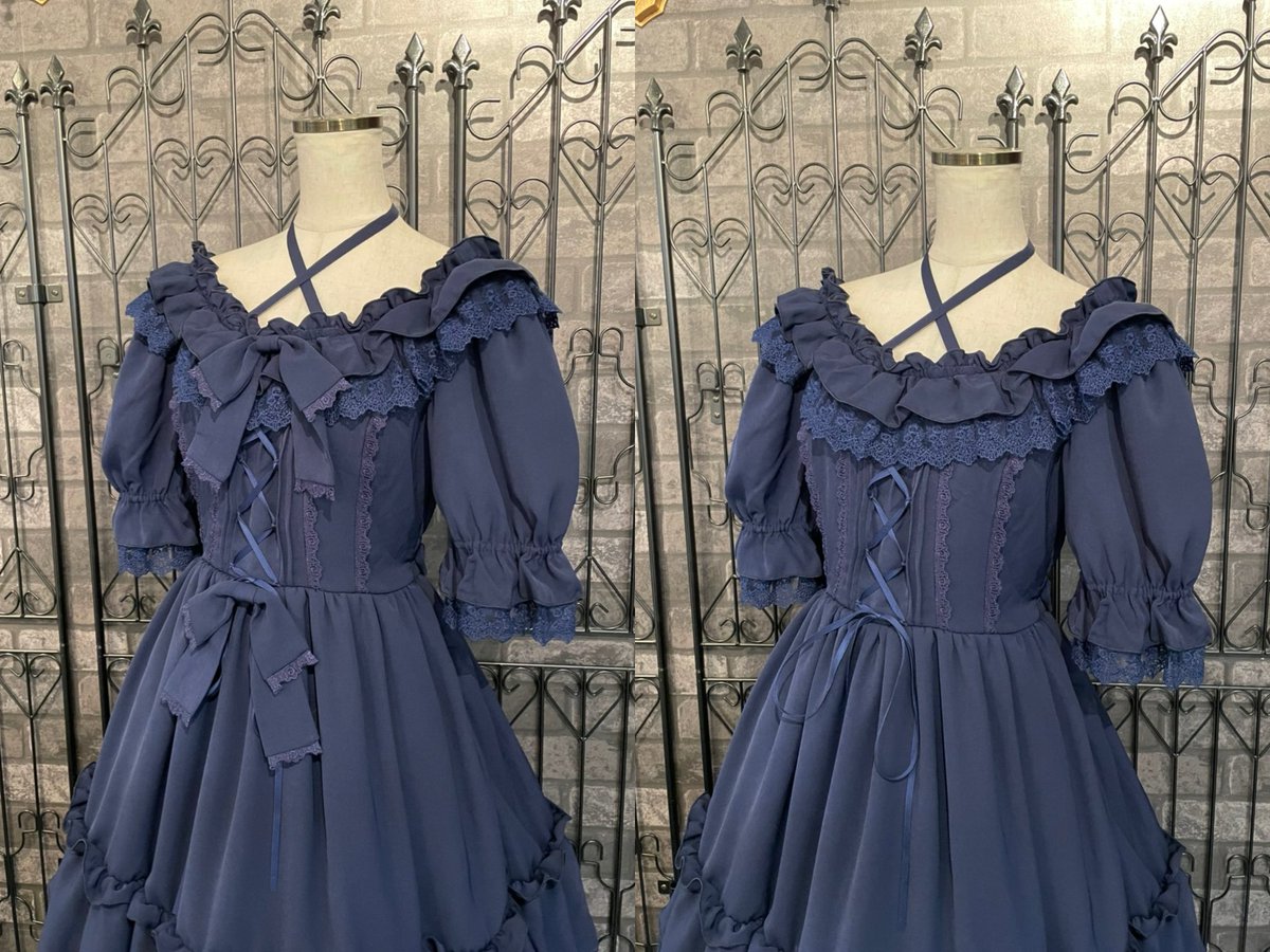 🪻新作入荷情報🪻 【ATELIER PIERROT】 Aveline Mimore Dress ¥33,000