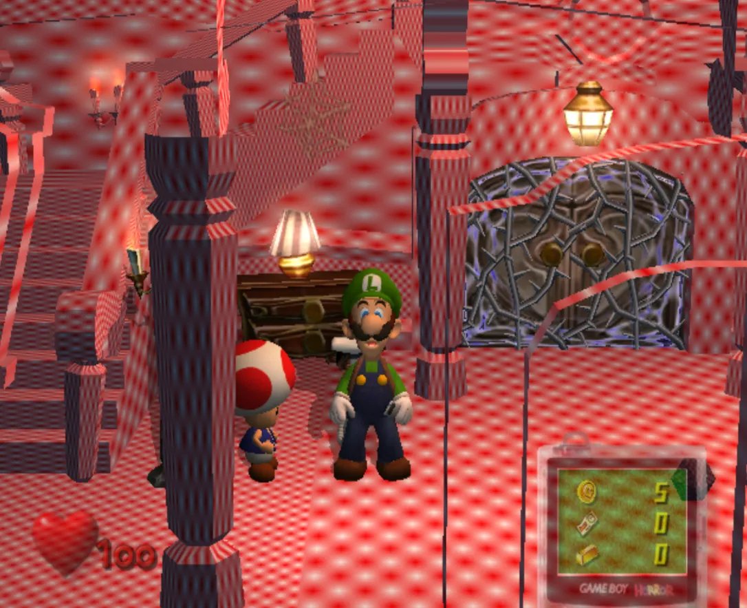 Arcadia_Rantrix's tweet photo. I have been teaching myself how to mod luigi's mansion. https://t.co/fNdABosZB5