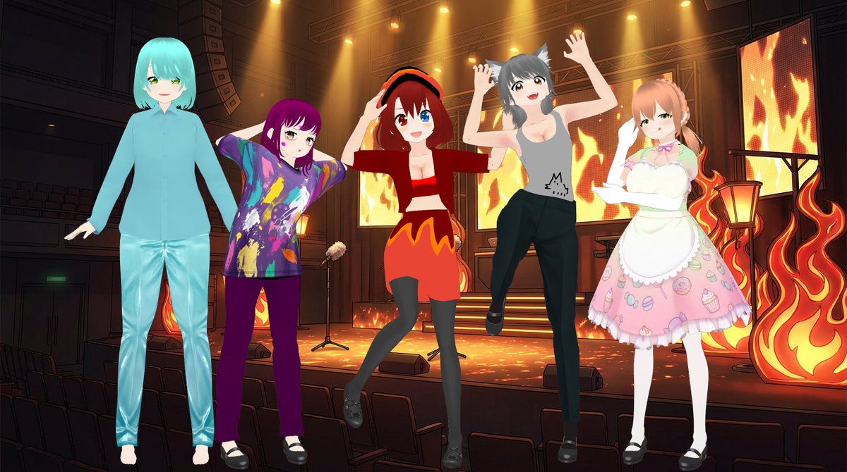 ピンキーランド@LIKE or DIEベスト3限定衣装公開中 tweet media