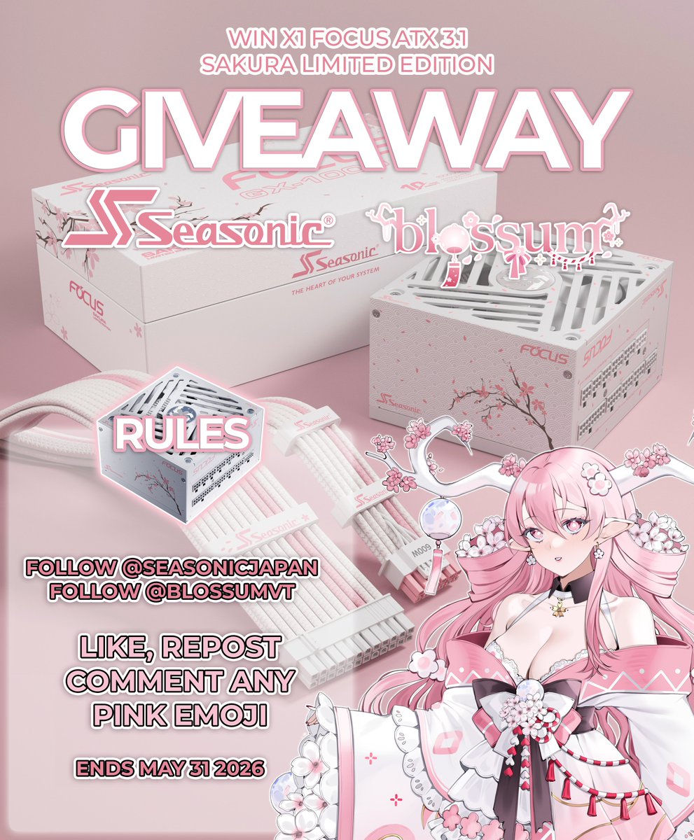 blossum 🎐•🌸• GIVEAWAY📌 tweet media