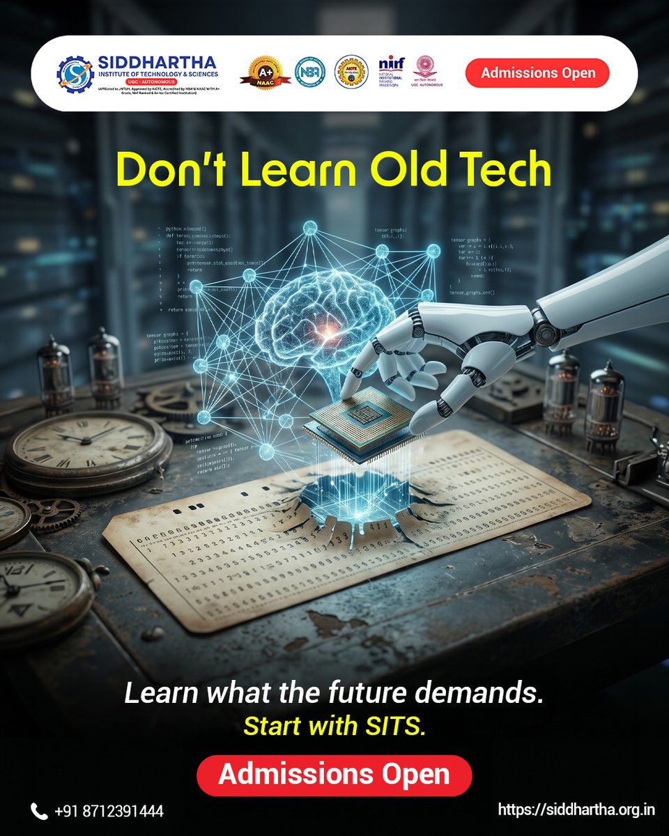 Siddhartha Institute of Technology & Sciences tweet media