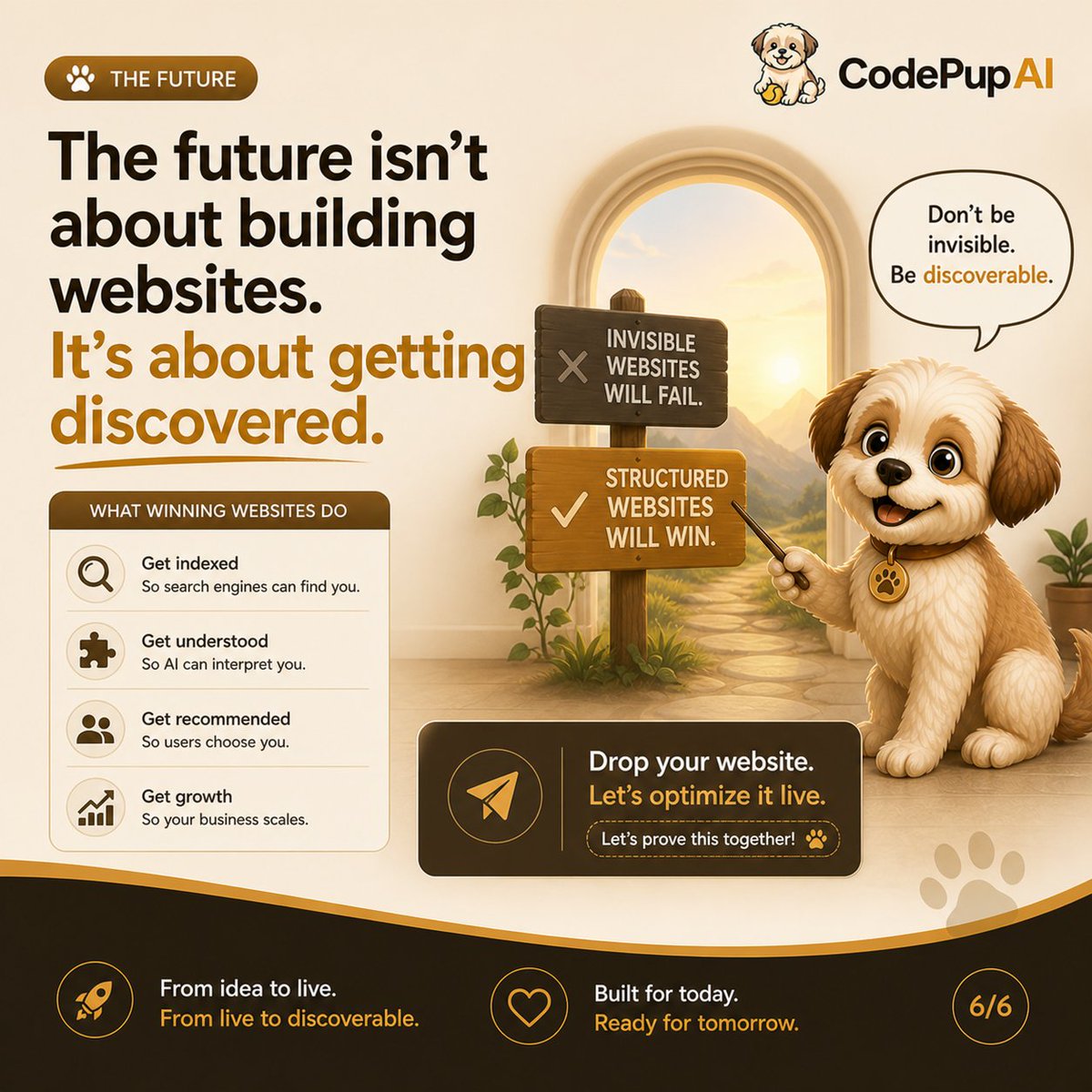 Codepup AI tweet media