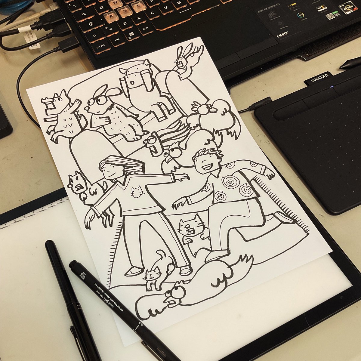 mise66's tweet photo. Sabato a preparare il gioco che uscirà la prossima settimana su Popotus (con Avvenire). https://t.co/DWgZCdLVAh