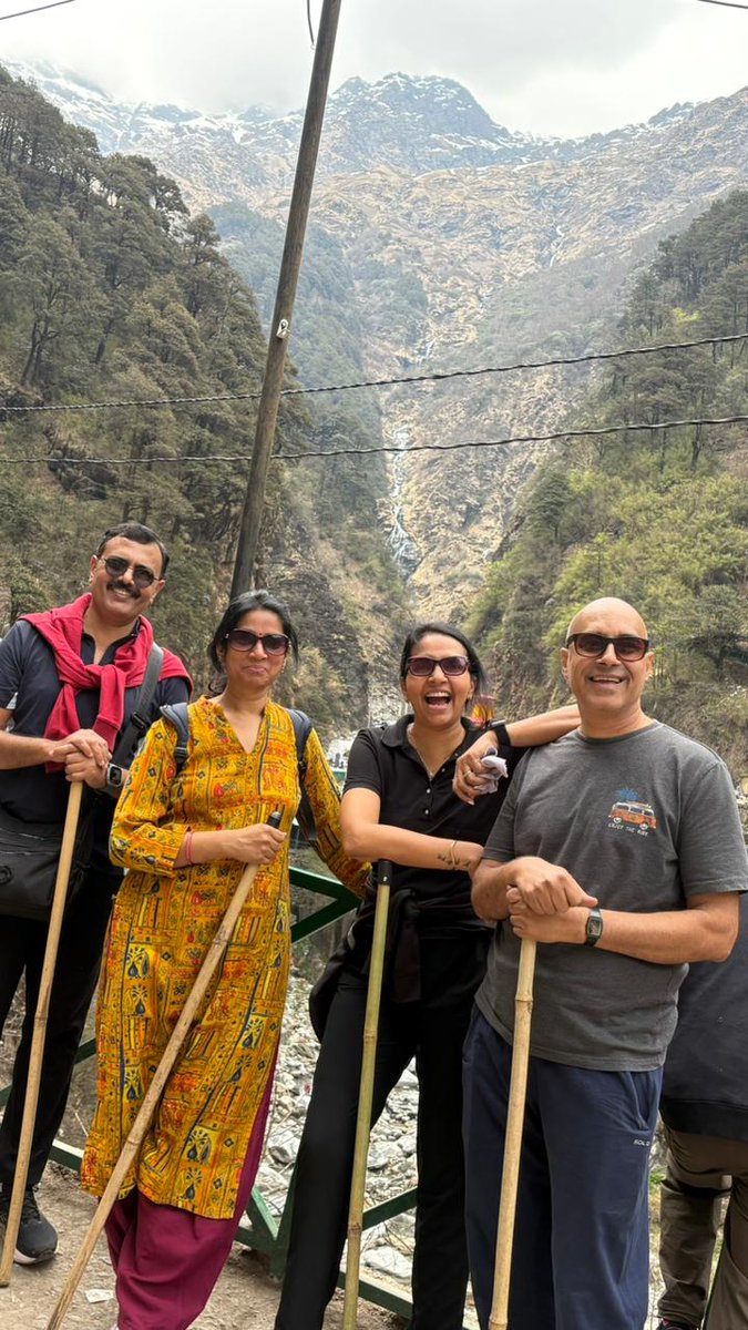 ntpgroups's tweet photo. Our NTP guests completing their sacred Char Dham Yatra with joy, comfort, and unforgettable memories.

👉 Contact us for the full itinerary
📞 +91 98100 98099
📧 sales@ntpgroups.com
🌐 https://t.co/5Won2qxtcT
.
.
#CharDhamYatra #HappyGuests #SpiritualJourney #NTPGroups https://t.co/qdId6kh1aM