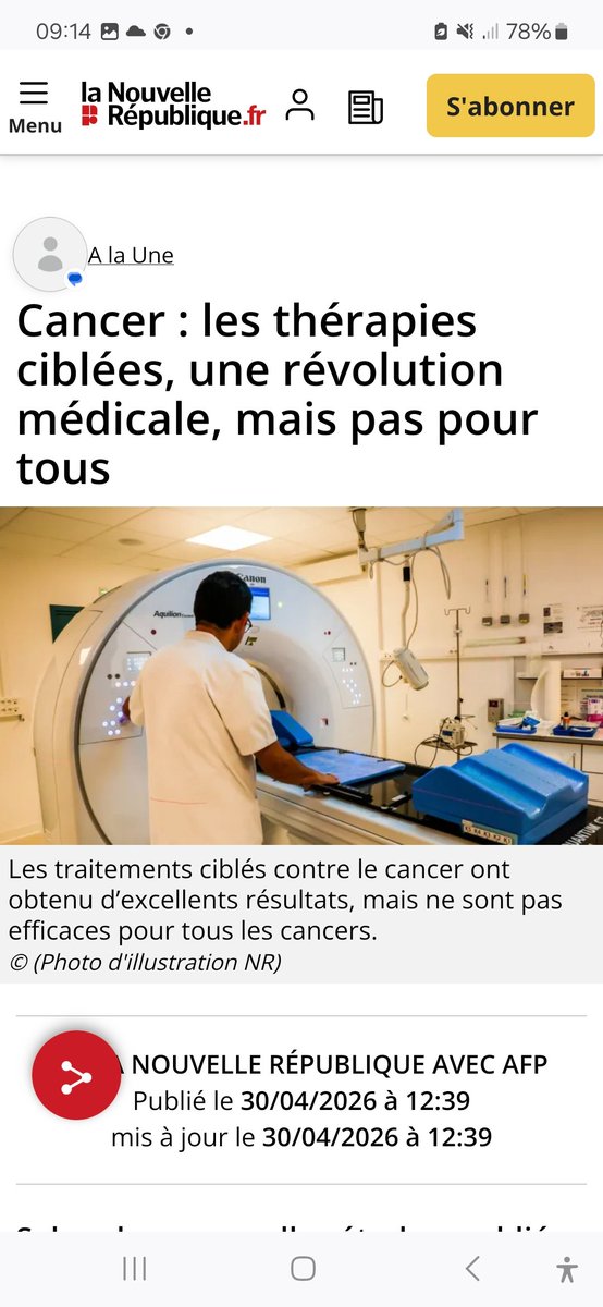 laurence1119436's tweet image. lanouvellerepublique.fr/a-la-une/cance…
Des traitements #torture ? Peu d'informations #MacronlaHonte