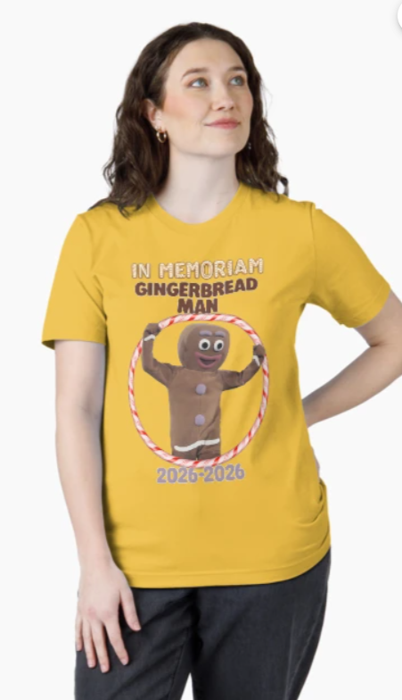 HandfulTights's tweet photo. Friends and fellow fans,
In response to the unfortunate tragedy we all witnessed on Smackdown, a new shirt has been released in honor of our dear friend Gingerbread Man.

We hope that you will wear it with pride, for Gingy.

https://t.co/smQOZE70KQ
https://t.co/JWArv1w2c1 https://t.co/FlVlvEAyt4