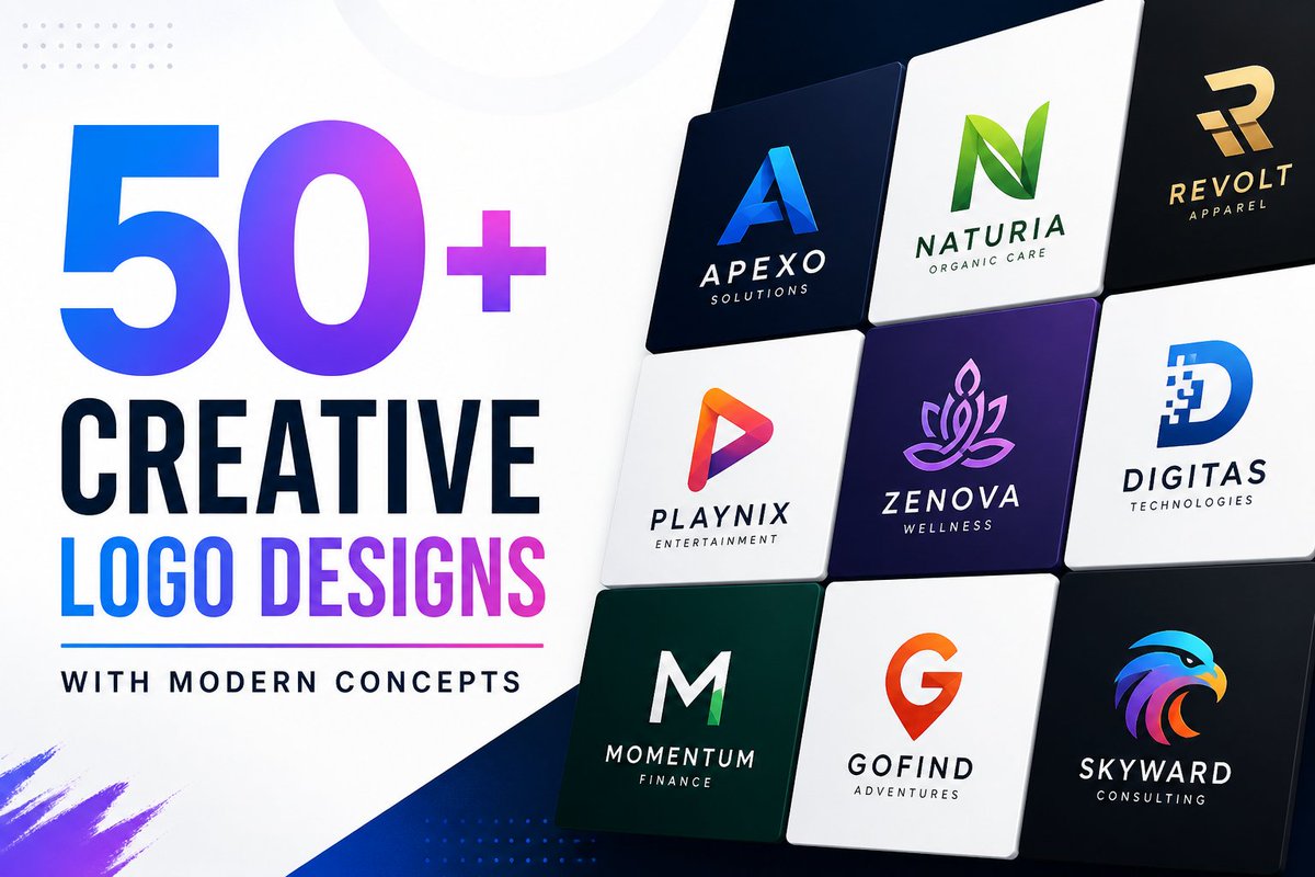 graphicdesignju's tweet image. Good creative logo designs with modern concepts are simple, clear, and easy to remember.

graphicdesignjunction.com/2026/05/50-cre…

#logodesign #logos #creativelogo #branding #visualidentity #graphicdesigner