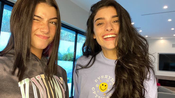 dixieeedamelio's tweet photo. happy birthday sissy 🥳🤍 @itscharliiid https://t.co/KdnfZOX9qU