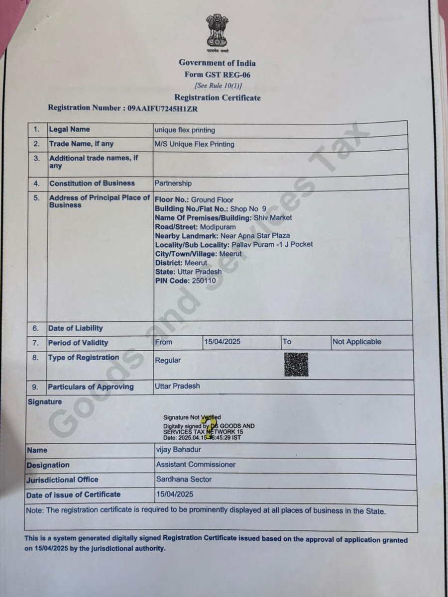 Unique_flex's tweet image. "Hello @GoogleIndia @GoogleMyBiz, my business 'Unique Flex Printing' is suspended for weeks. I've already shared my latest active GST &amp;amp; shop photos via Redressal Form (Case ID: 2-5858000040698) but no resolution yet. Please help! #GoogleBusinessProfile #Meerut"
