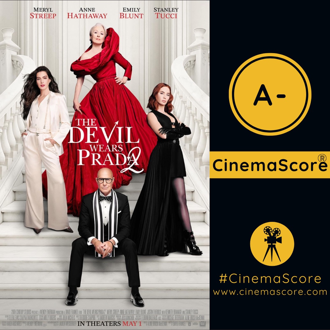 CinemaScore tweet media