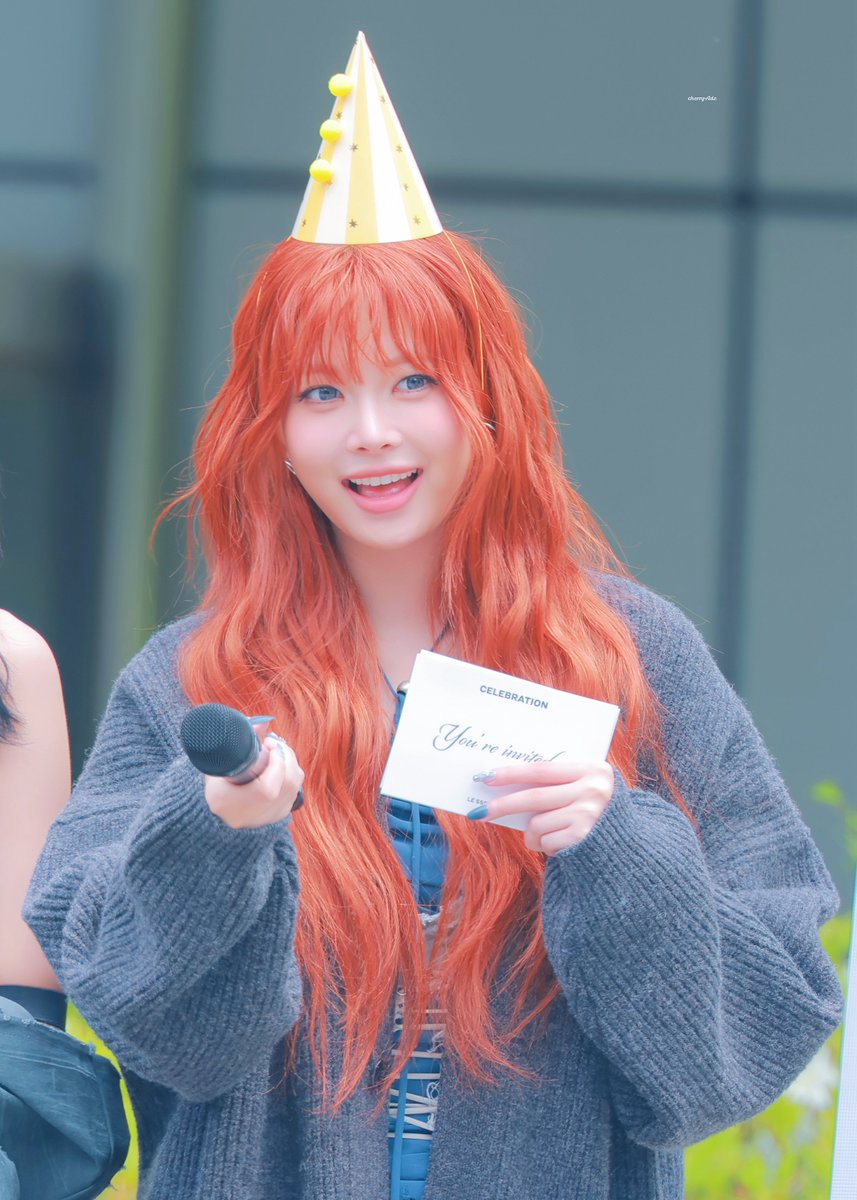 cherryade_hec's tweet photo. 260502 🎂

#은채 #홍은채 #EUNCHAE #HONGEUNCHAE #ウンチェ
#르세라핌 #LE_SSERAFIM https://t.co/CioMvZqAvW