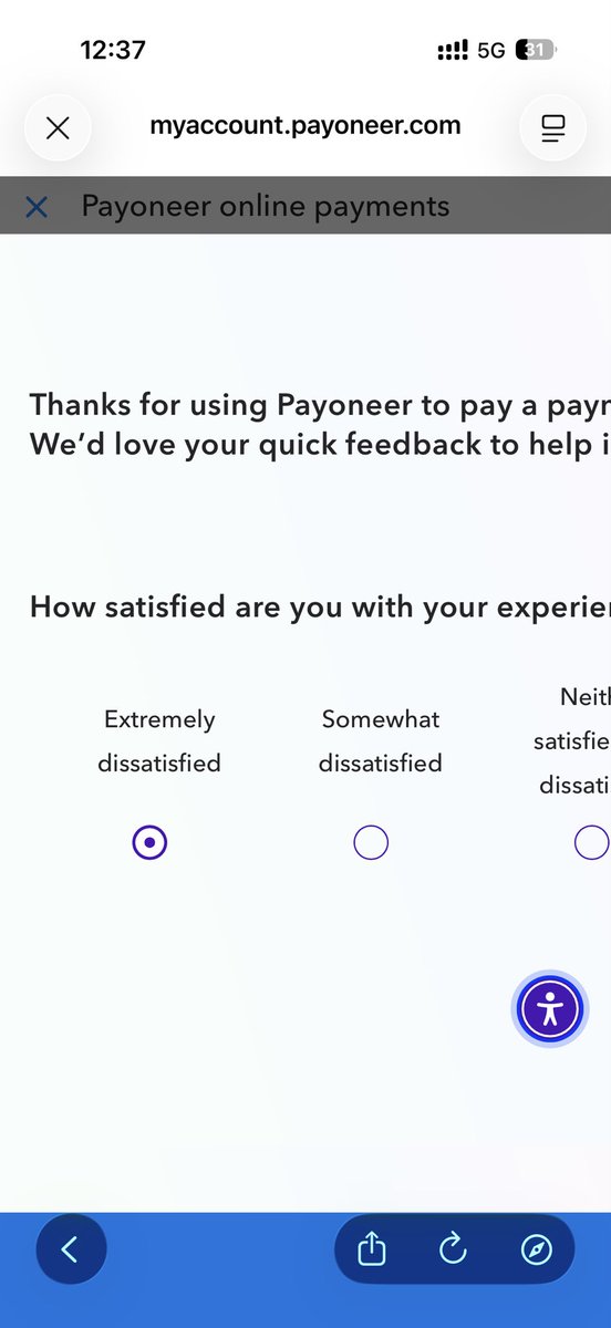 ChrisDukich's tweet photo. @Payoneer when are you going to fix your mobile app payment approval flow? It’s been broken for years. I shouldn’t have to login twice to approve payments. Non-existent customer service is not acceptable. I can’t even submit a survey to tell you how horrible the experience is. https://t.co/FD0iD6c1fC