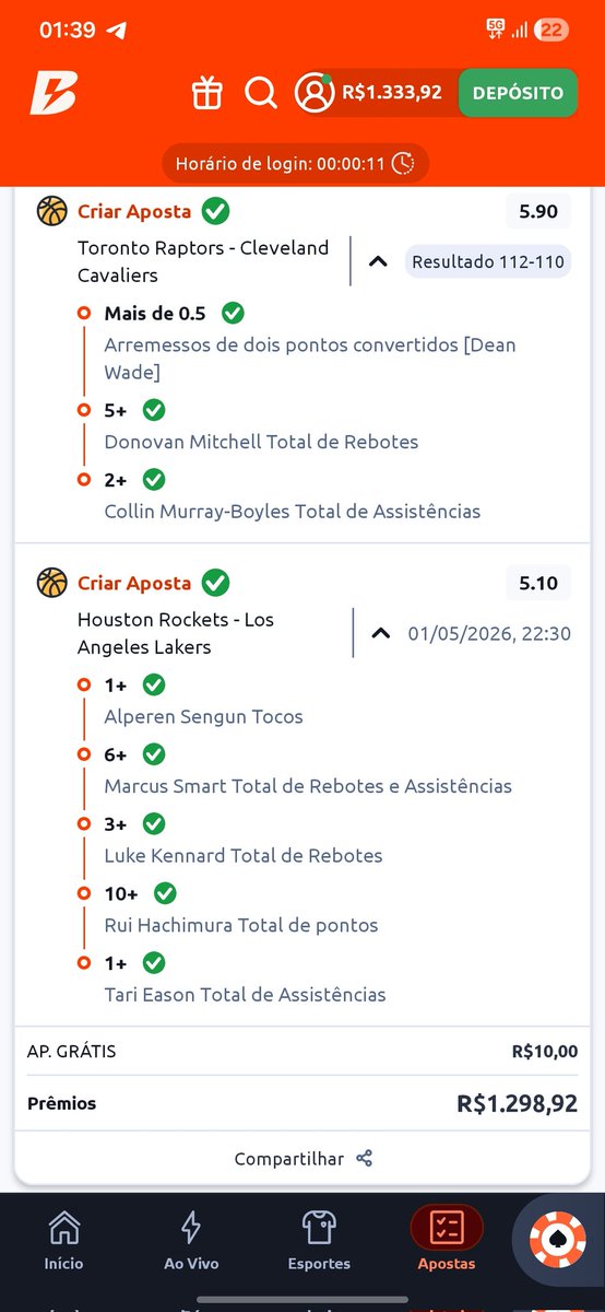 MarinhoNathan's tweet photo. @AlmiranteBets Mt bom ser do seu vip https://t.co/3LOCn1K3ox