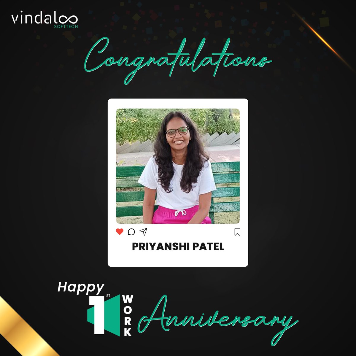 V_softtech's tweet photo. ✨One Year Down. A Lifetime of Greatness Ahead. ✨

One Year ago, you walked down through the doors of Vindaloo Softtech as a new face. And today, you have become an amazing part of our family. You showed up, you learned and you grew. And we are so glad to choose you! https://t.co/LEYgzMwggf