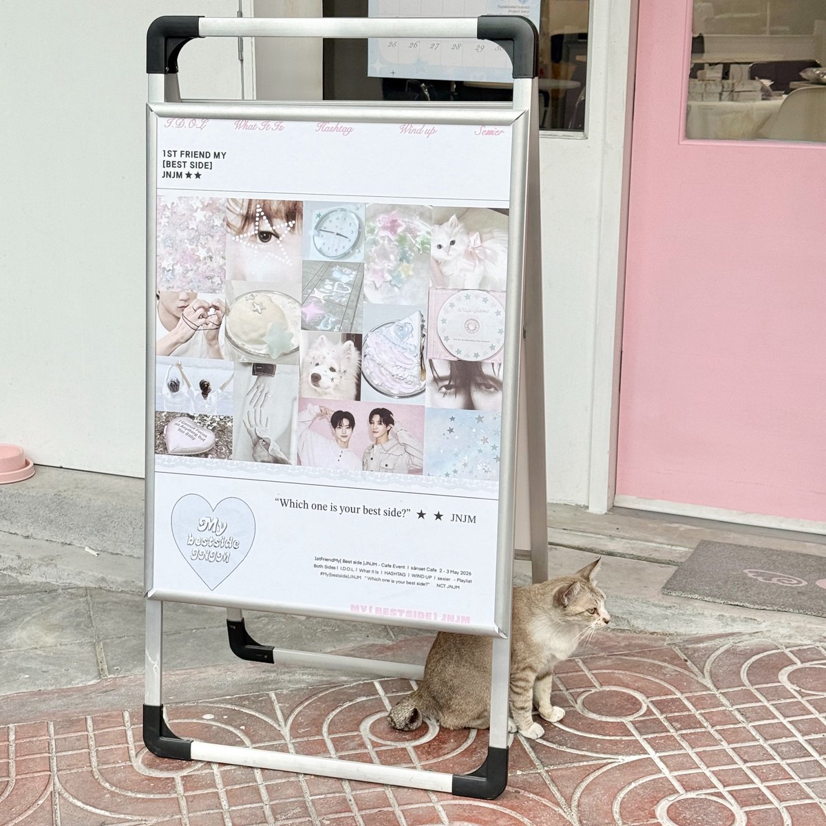 ⑅ ‧₊‧2026 CAFE EVENT JNJM
★ 1st Friend MY (Best Side) JNJM ★

Welcome to Best Side cafe 🐰🎀🐶
(มาลงทะเบียนที่จุดลงทะเบียนก่อนได้เลยนะคะ)

#MybestsideJNJM