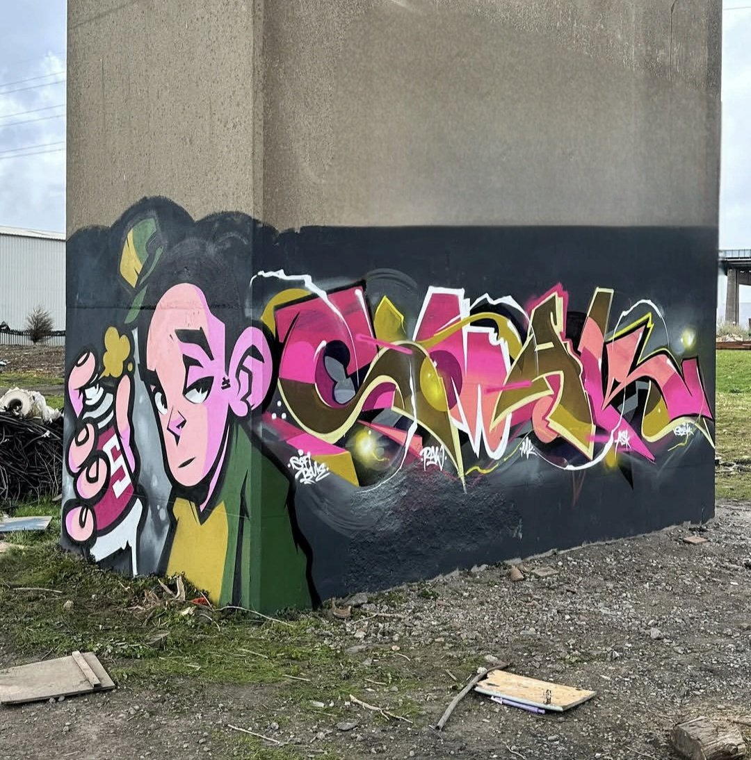 al_crew's tweet image. #graff #StreetArt #graffiti
