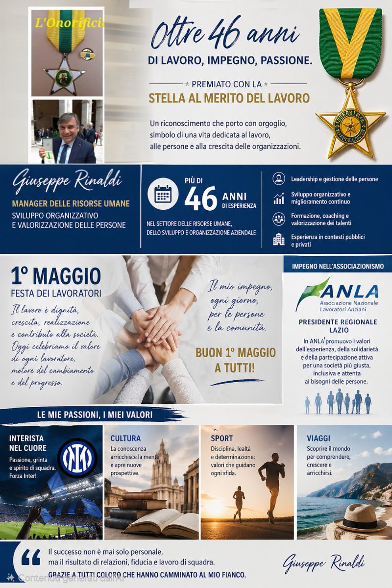 GiuseppeRinal10's tweet photo. In occasione del 1° Maggio https://t.co/dKBVEwU84f