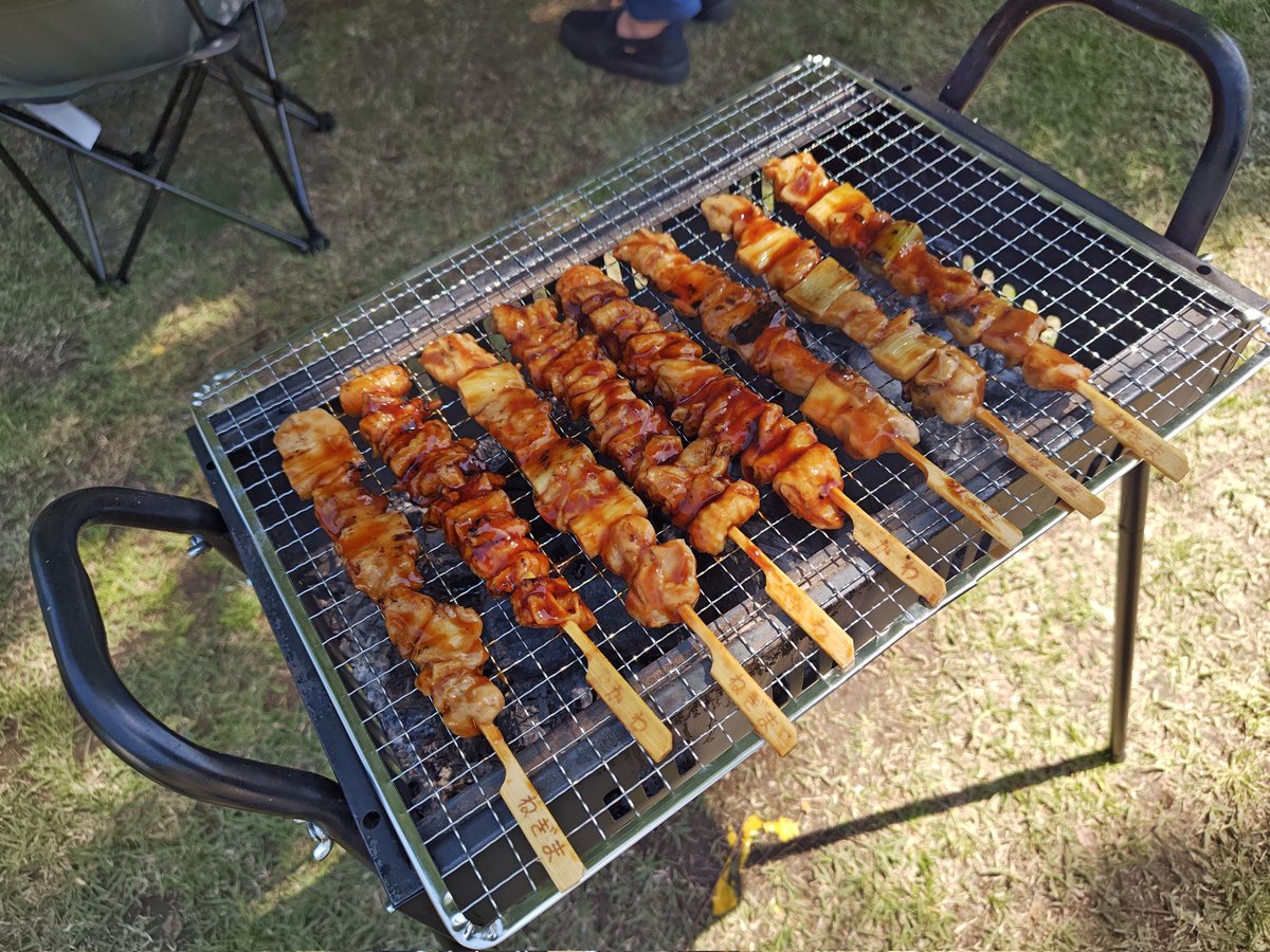 焼き鳥屋さんしてる
