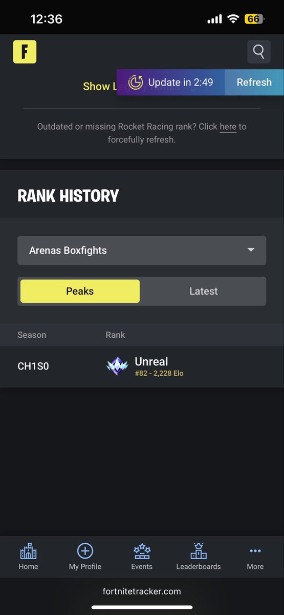 CallingsFN's tweet photo. Managed to get to top 100 globally in ranked box fights, let’s go😎 https://t.co/HXoATykXM6