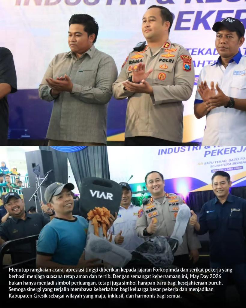 humas polres gresik tweet media