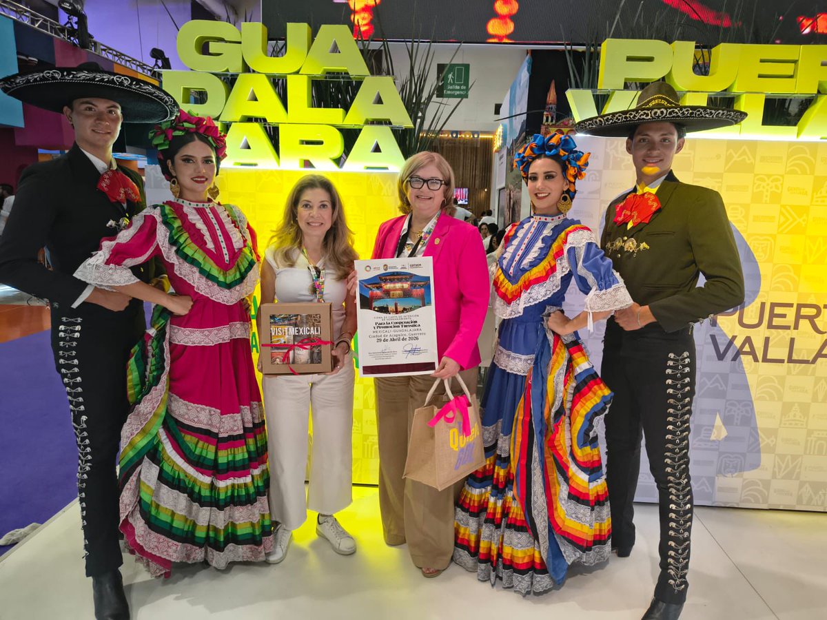 ConexionMxli's tweet image. #Entérate MEXICALI BRILLA EN EL TIANGUIS TURÍSTICO MÉXICO 2026 | La capital bajacaliforniana concreta alianzas estratégicas con destinos clave como Monterrey, Guadalajara y Los Cabos | +detalles: goo.su/9lXHmQ

#noticiasconexión