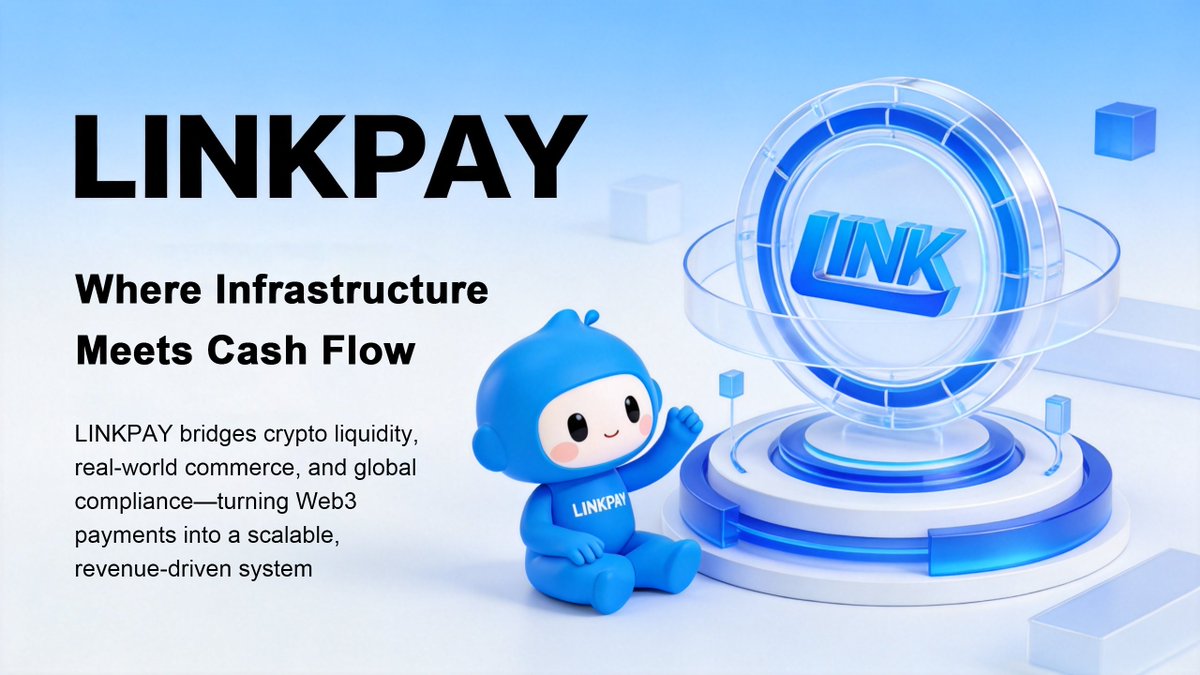 LinkTokenPay's tweet image. The next trillion-dollar opportunity isn’t another token.
It’s payment infrastructure.

LINKPAY sits at the intersection of:
crypto liquidity × real-world commerce × global compliance

That’s not a narrative.
That’s a system with cash flow.

#Web3 #Payments #LINKPAY