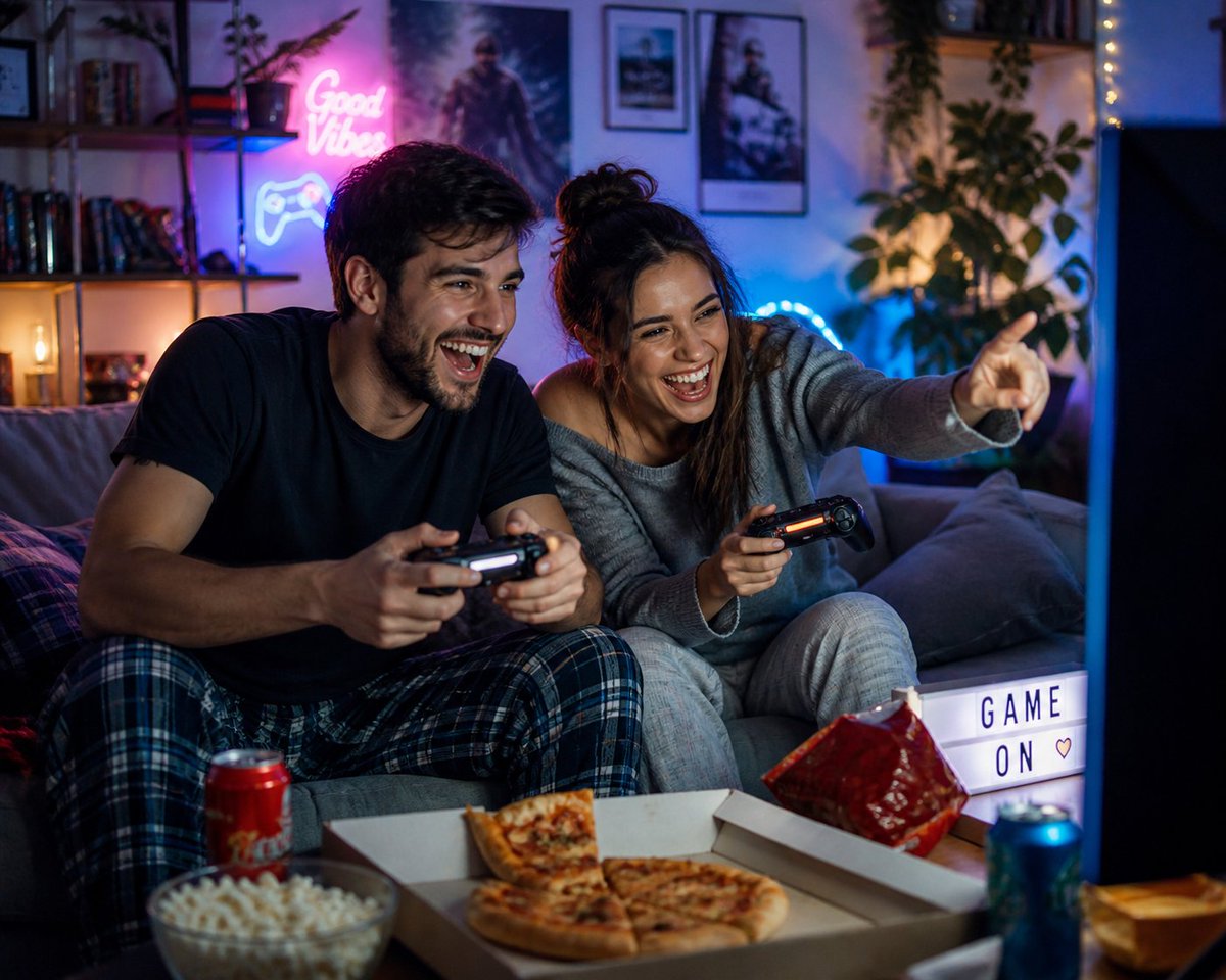 Gaming Weekend Bliss - PromptGather image 1