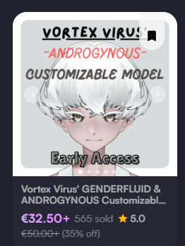 vovo🦴🩸 CUSTOMIZABLE MODEL OUT NOW! tweet media