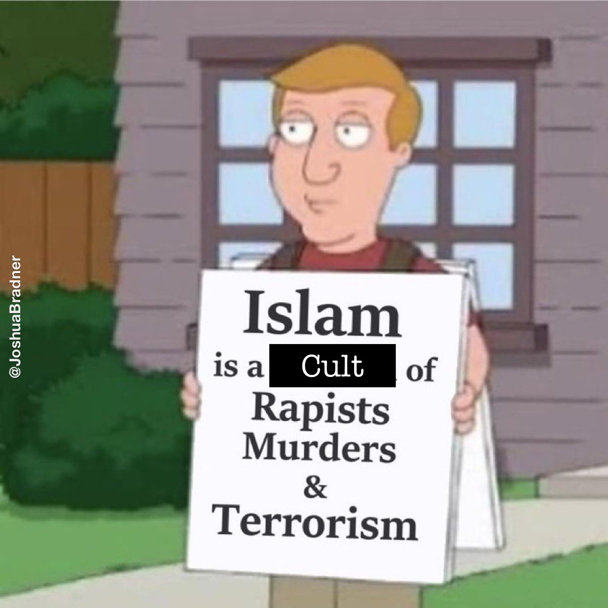 American as Trump tweet media