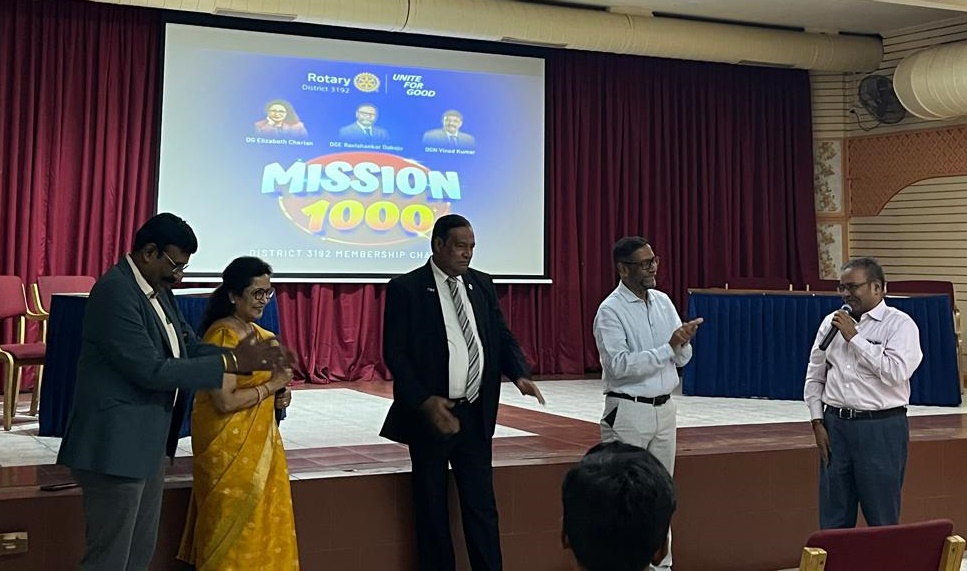 rotary3192's tweet photo. On 26th April 2026 on the Membership Drive - Mission 1000, we came together to grow stronger, connect deeper, and welcome new changemakers into our journey of service. The momentum has just begun!
#rotary #rotaryinternational #rid3192 #rotary3192 https://t.co/UNxL5J5mYy