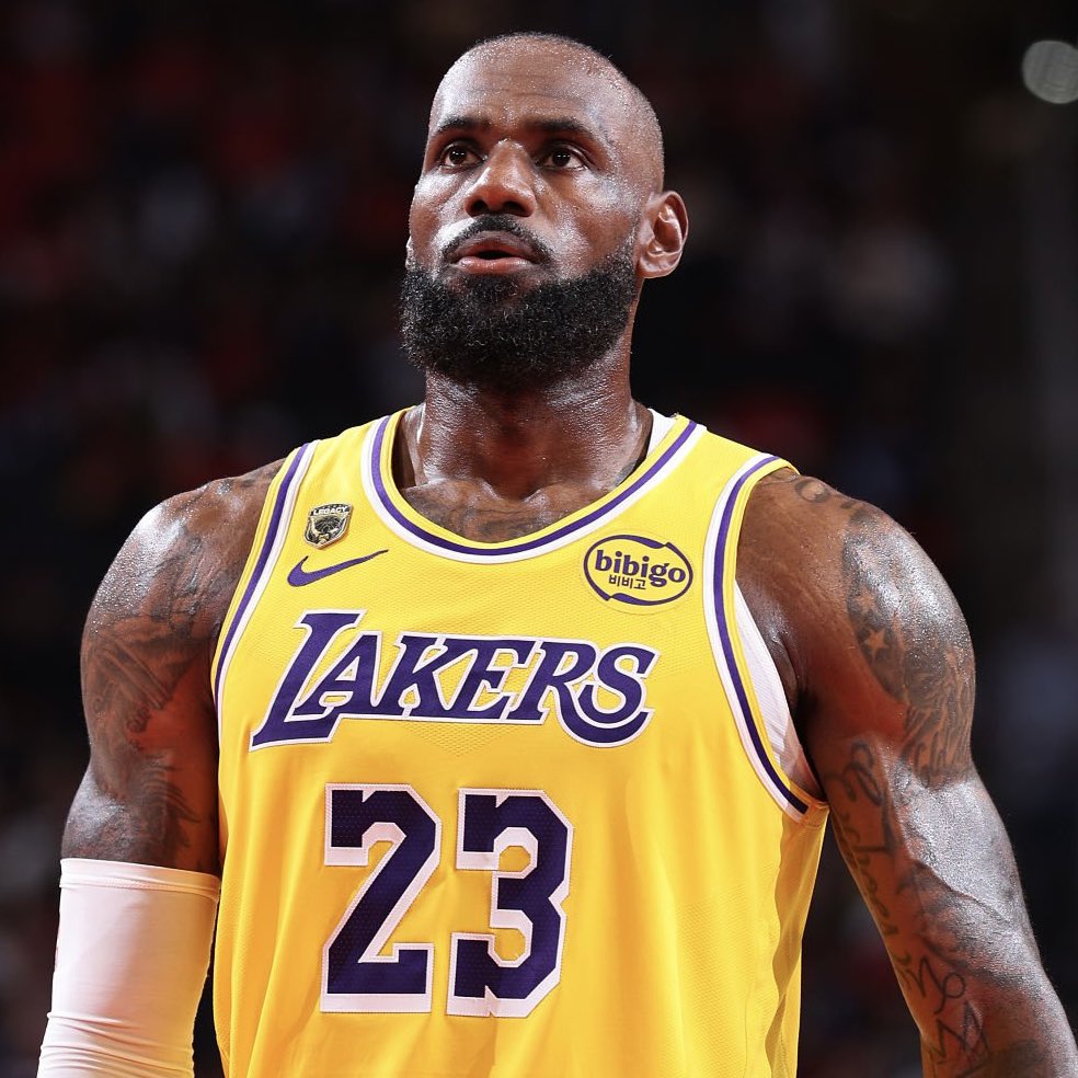 PolymarketHoops's tweet photo. LeBron James (59 games) is the fastest Laker to reach 1,500 postseason points since Shaquille O’Neal (52 games). 

Top 5 Laker all-time? 👑 https://t.co/NB9h9kX9YA