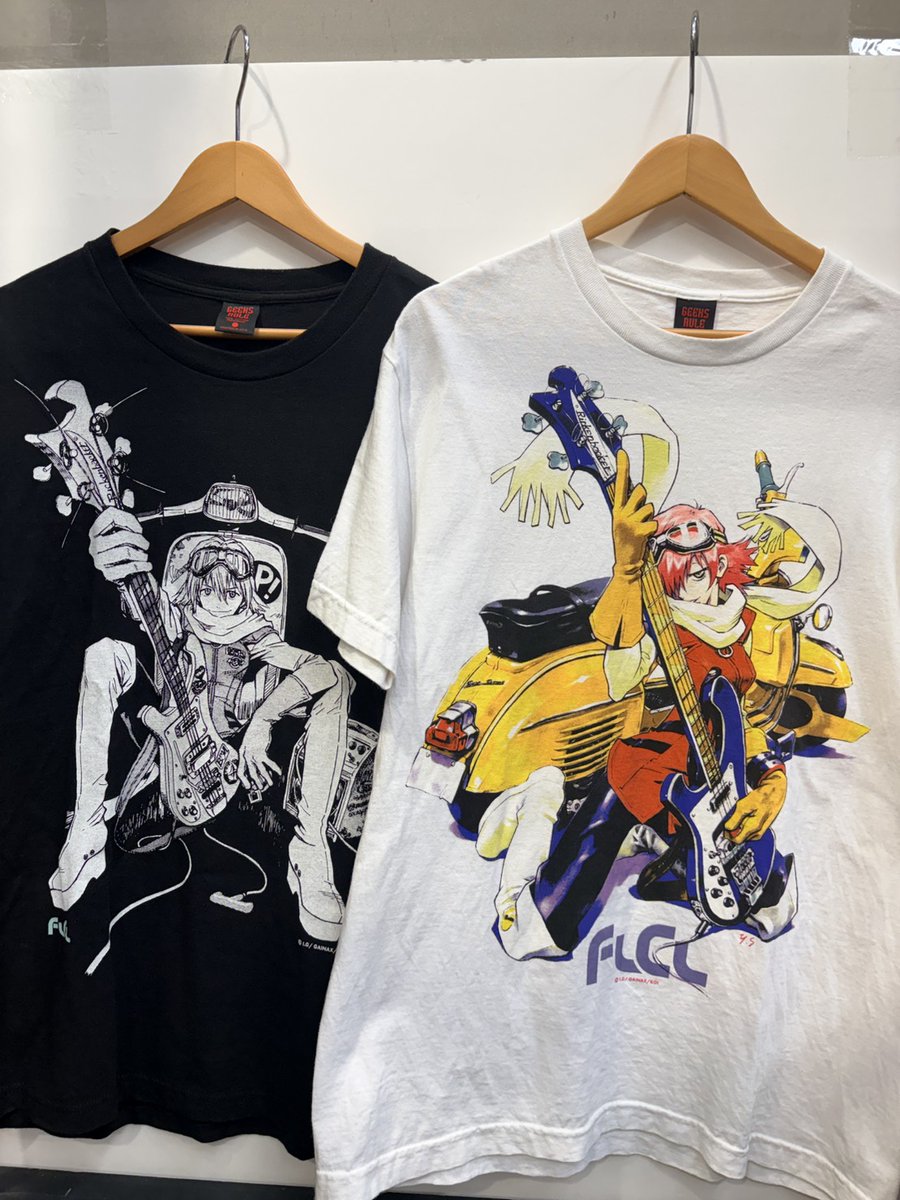 mangasouko_daza's tweet image. GEEKS RULE×FLCL
買取させて頂きました！

マンガ倉庫太宰府店はアニメやキャラクターTシャツも買取強化中です！

ぜひマンガ倉庫太宰府店にお持ち込みくださいませ！

#GEEKSRULE
#FLCL
#買取
#福岡
#マンガ倉庫太宰府店