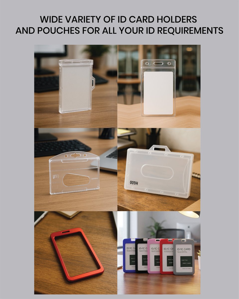 fotokad's tweet photo. 🔑 A Wide Variety of ID Card Holders &amp; Pouches for All Your ID Needs! 🔑

Stay organized and stylish with our durable and practical ID Card Holders and Pouches.  
 
#IDCardHolders #Pouches #BusinessEssentials #OfficeSupplies #IDProtection #PracticalStyle #Organization https://t.co/xzWHozqjca