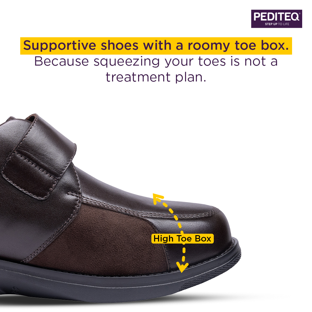 pediteq's tweet image. The solution starts simple: roomy shoes, aligned toes, and support that actually works. Find the better answer to everyday foot discomfort with Pediteq.
Visit: pediteq.com

(Comfort footwear for diabetics, diabetic foot, footheath, style)

#shoes #diabetes #bloodsugar