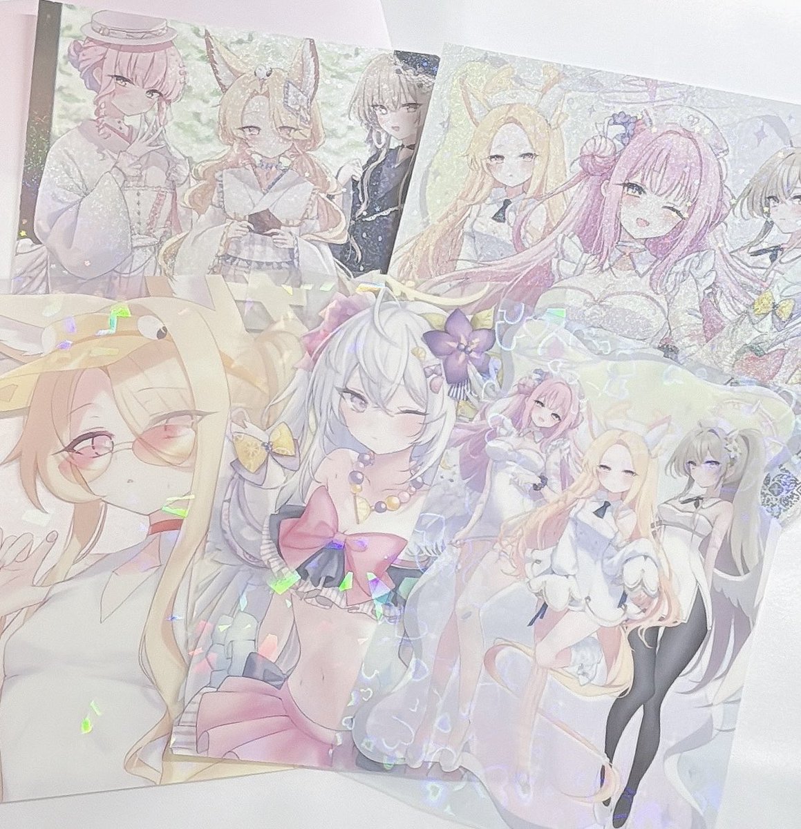 チェキとポストカードセット!
とどいたー!♡
#ブルアカ 