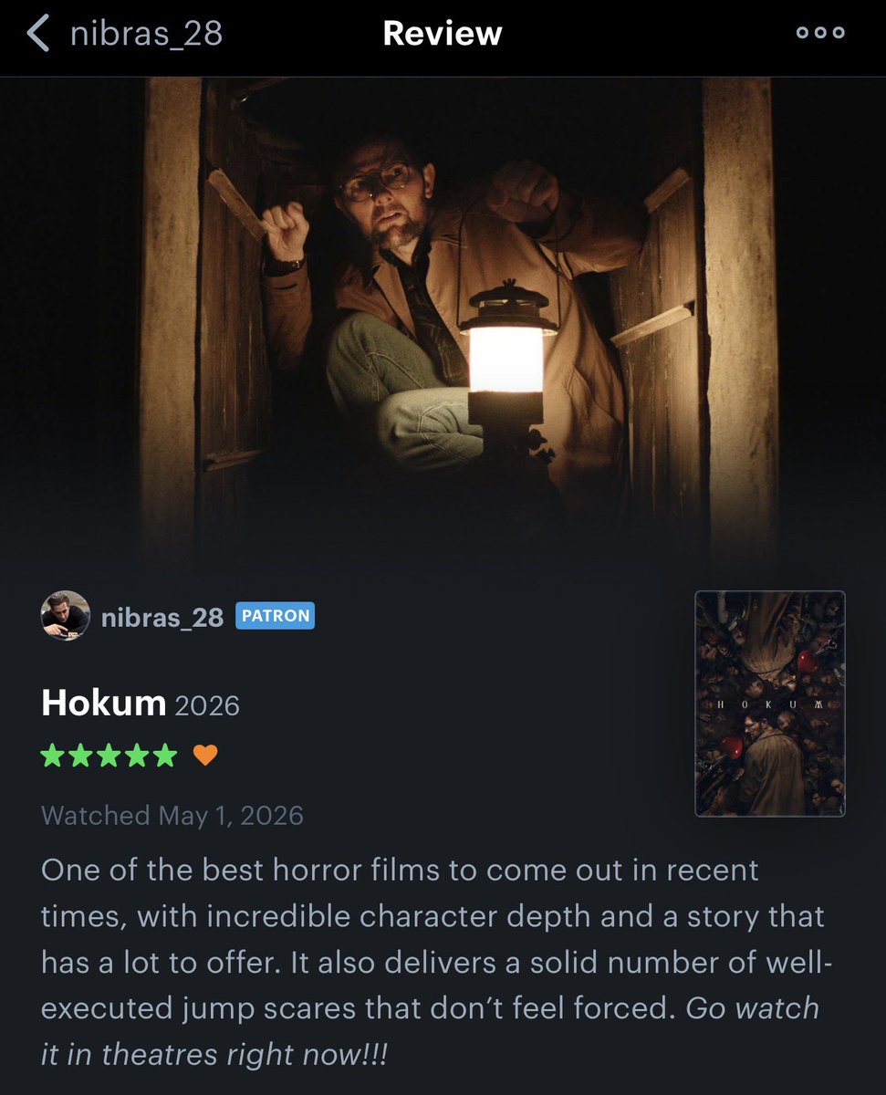 The dude behind me got scared so many times I felt every jump through my seat. Hokum is Peak.
